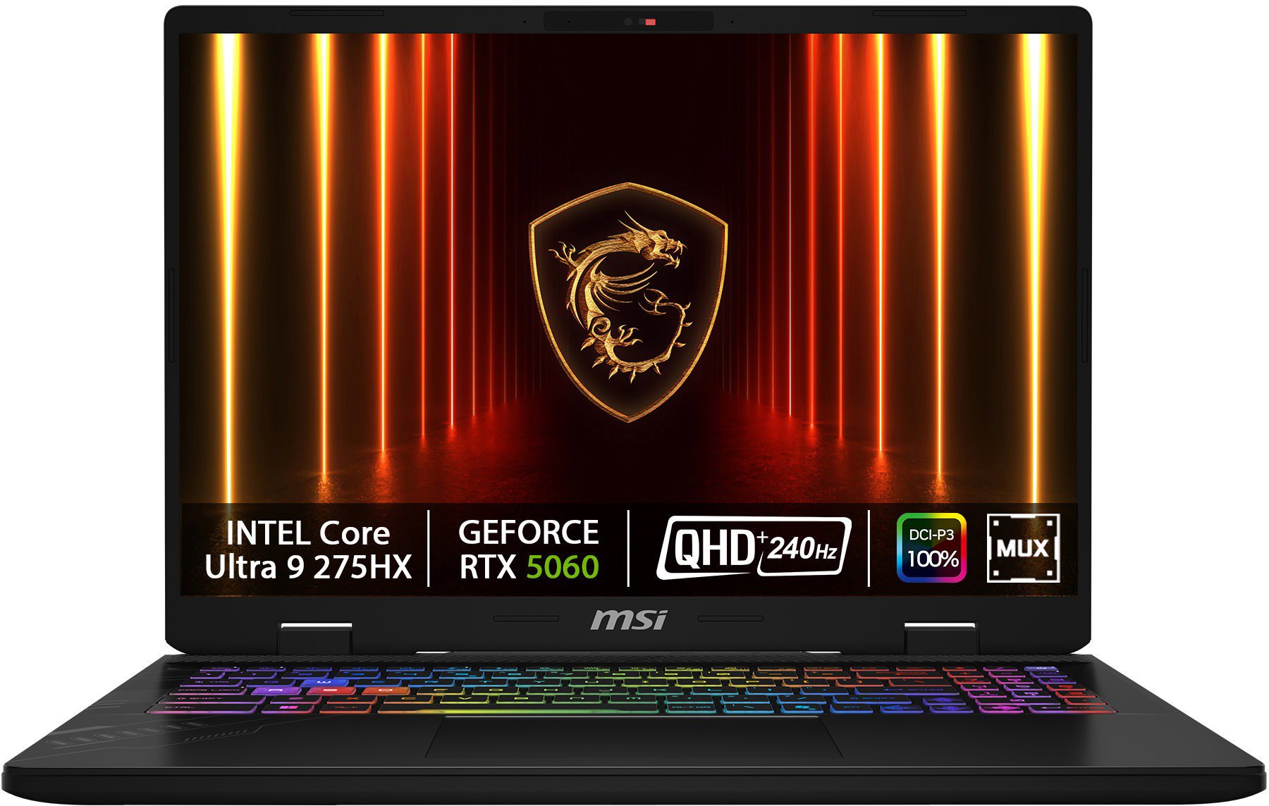 MSI Crosshair 16 HX AI D2XWFKG-063CZ kovový notebook