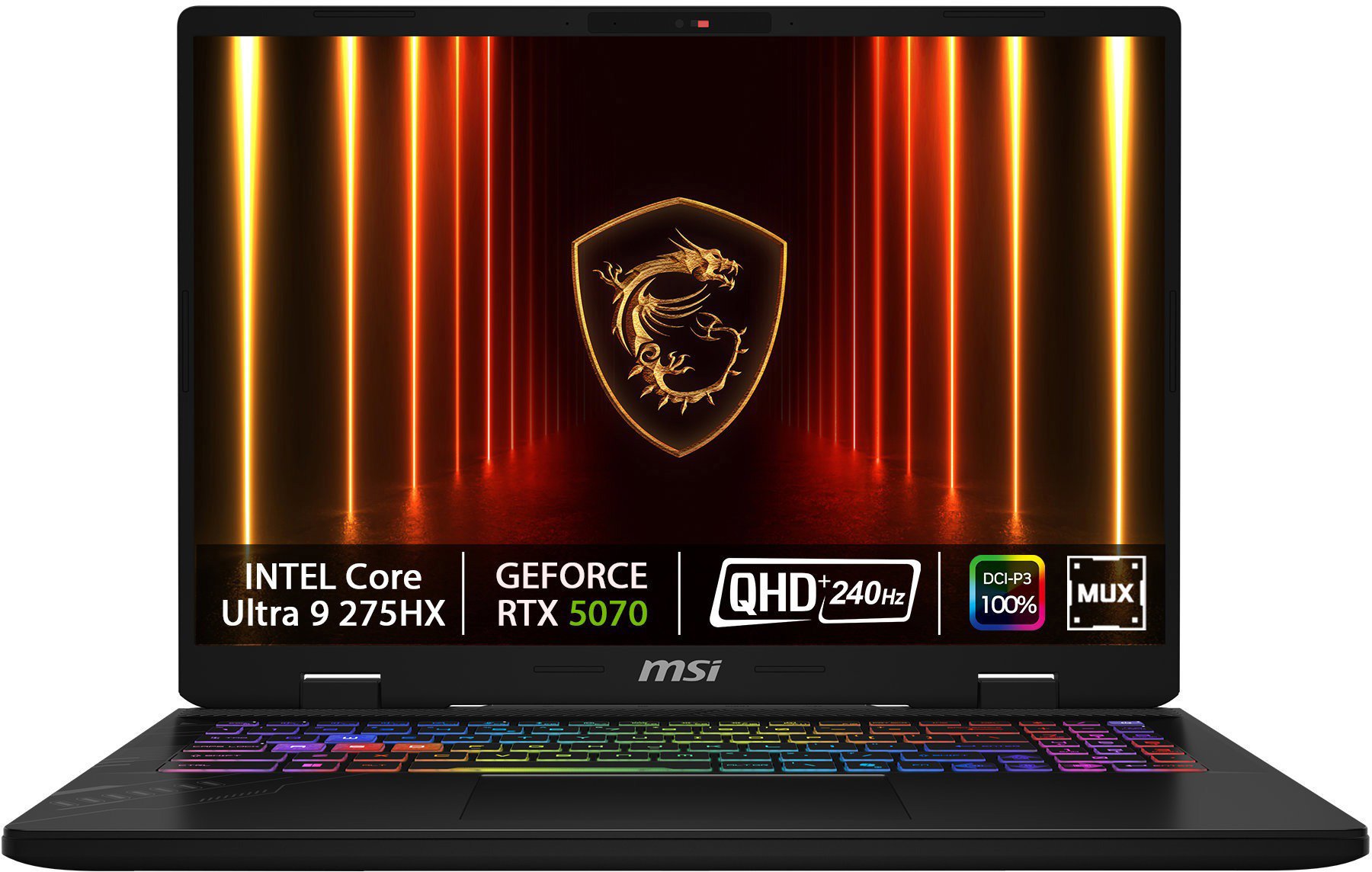 MSI Crosshair 16 HX AI D2XWGKG-098XCZ - výkonný herní notebook