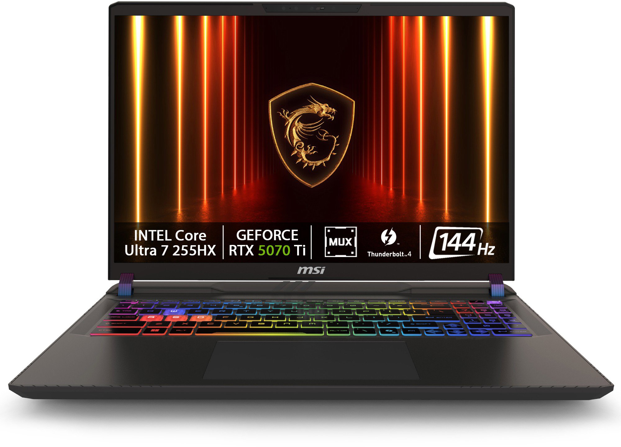 MSI Vector 16 HX AI A2XWHG-695XCZ notebook v kovovém provedení