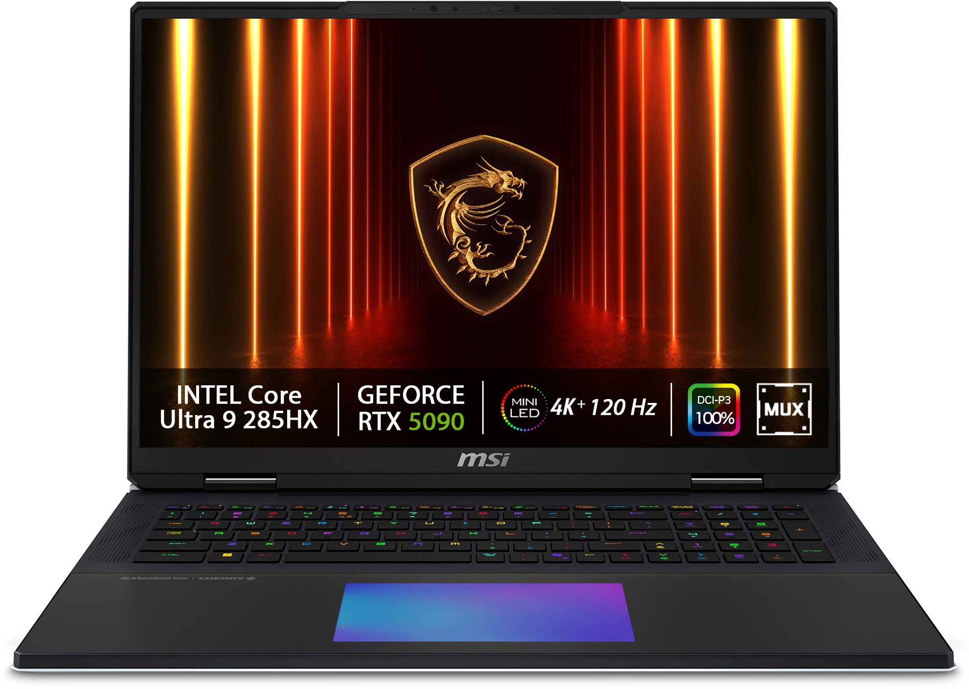MSI Titan 18 HX AI A2XWJG-612CZ kovový