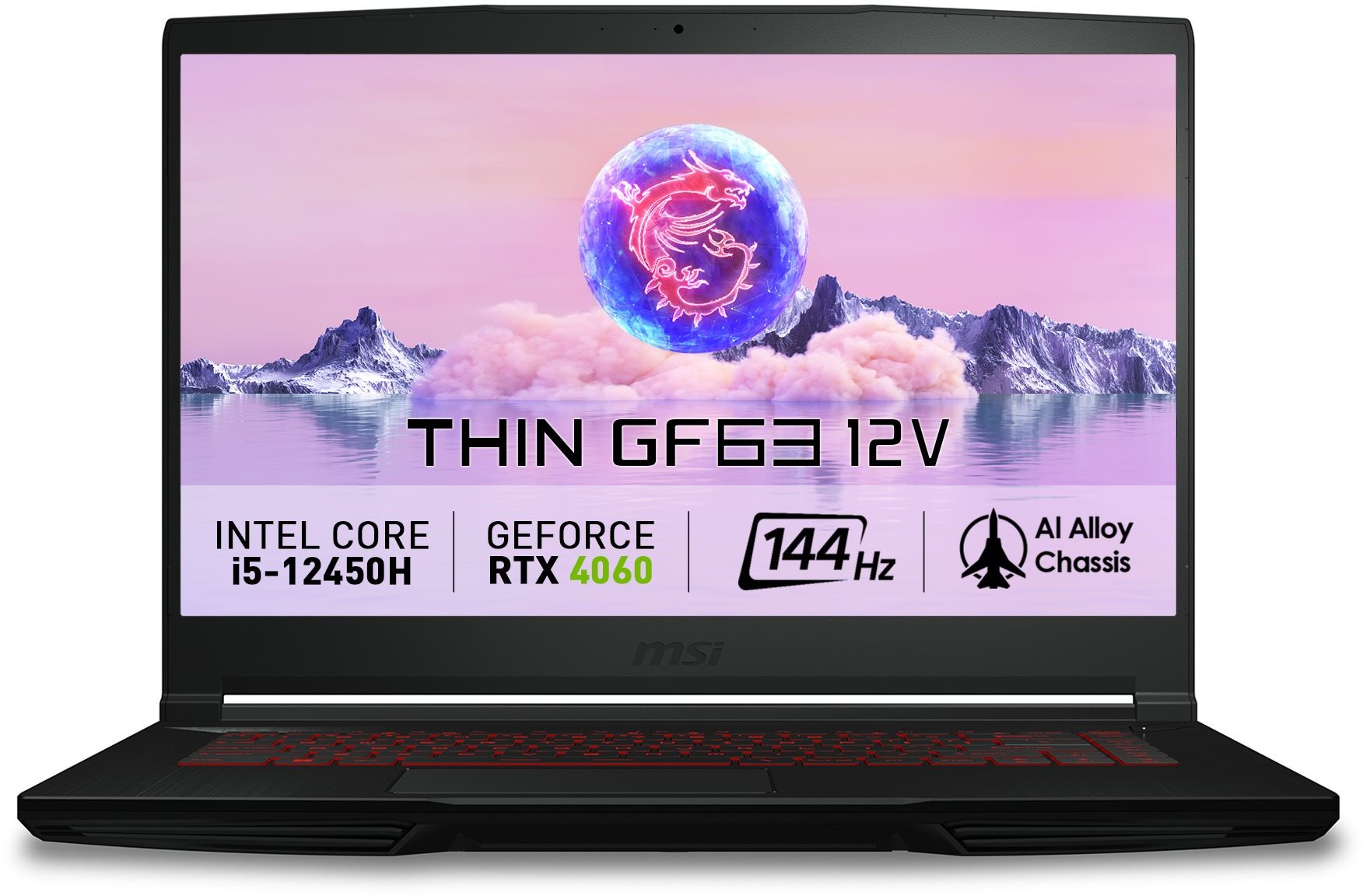 MSI GF63 Thin 12VF-453XCZ - výkonný herní notebook