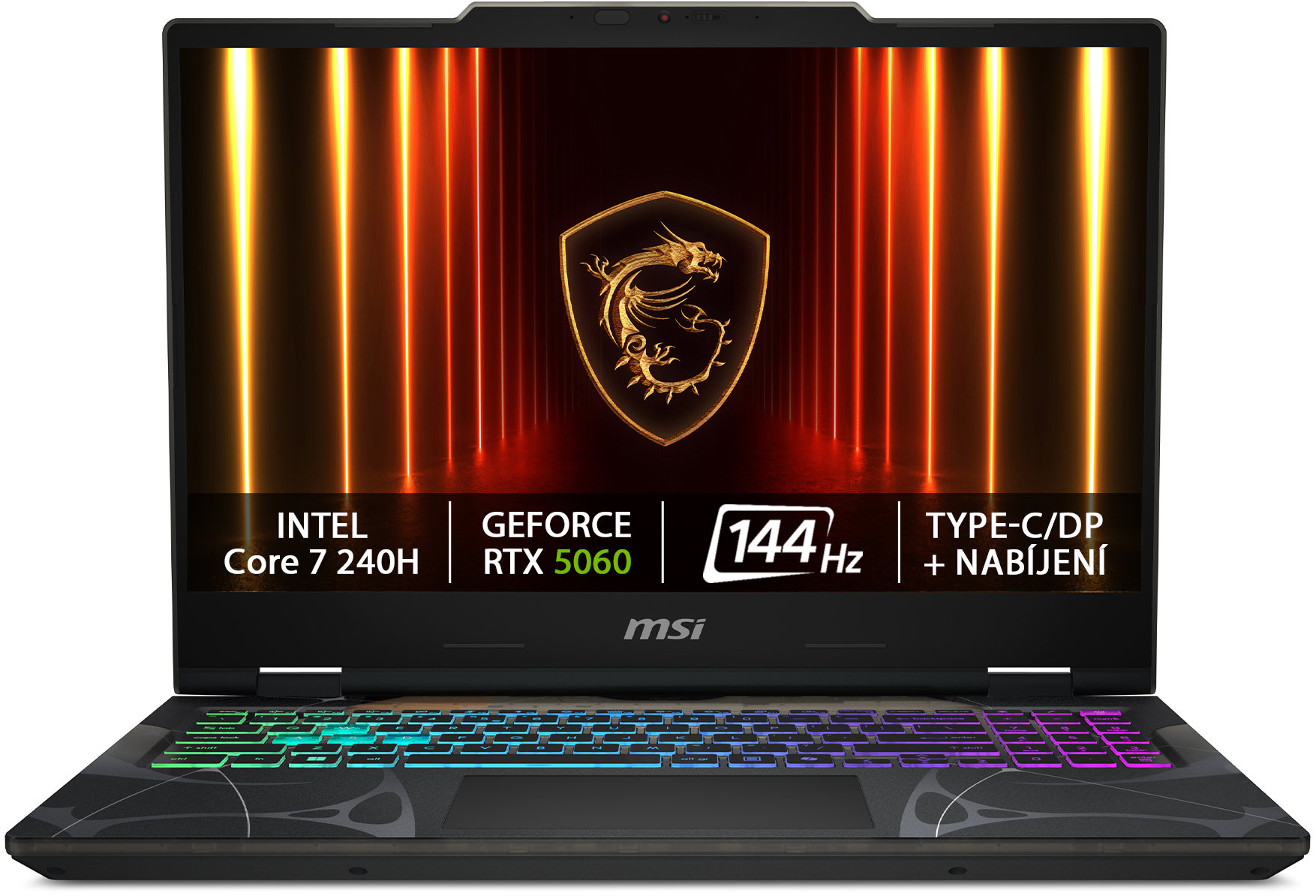 MSI Cyborg 15 B2RWFKG-414XCZ kovový