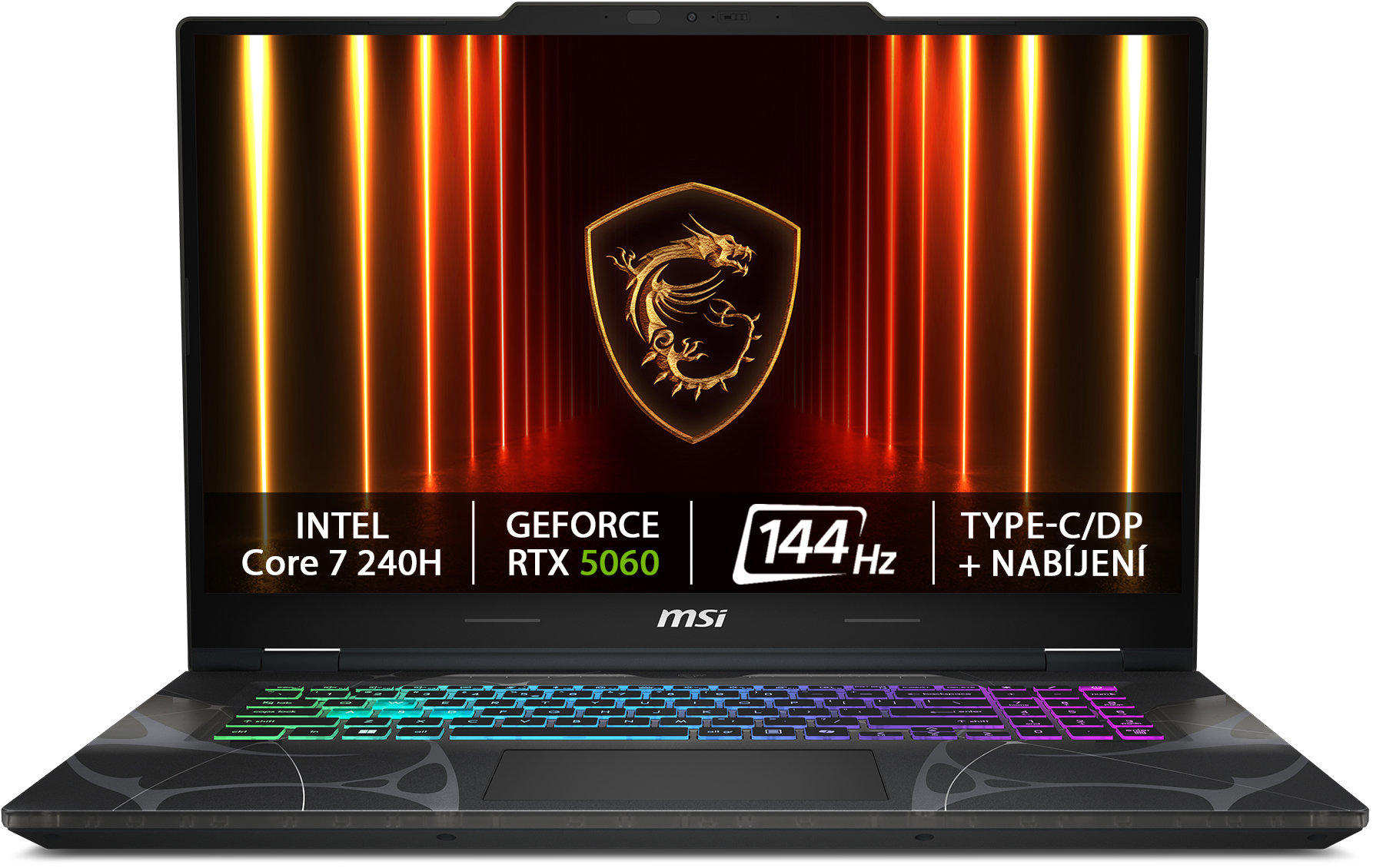 MSI Cyborg 17 B2RWFKG-063XCZ - herní notebook s moderním designem