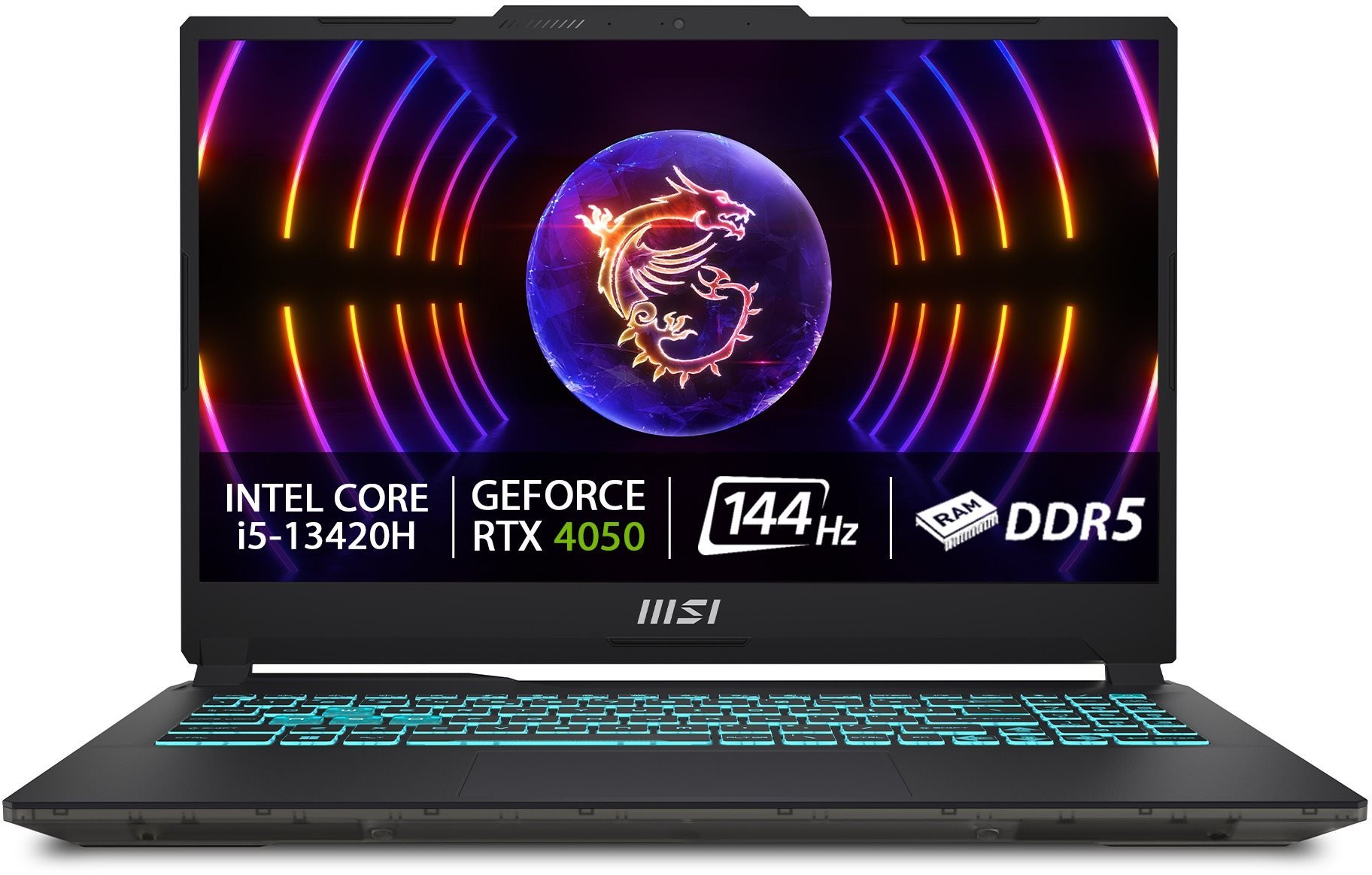 Notebook MSI Cyborg 15 A13VE-1693XCZ s moderním designem