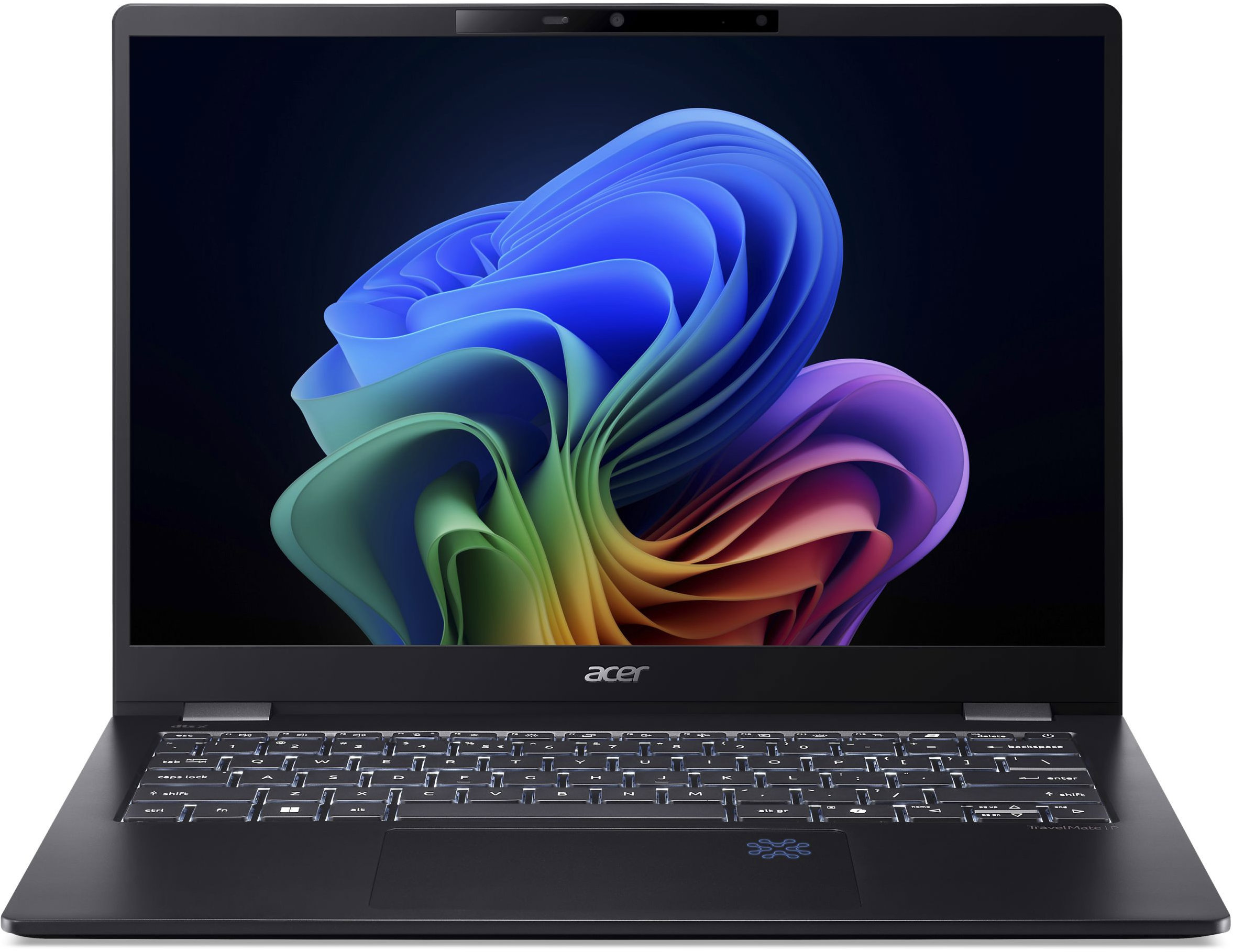 Acer TravelMate P6 14 AI Galaxy Black - moderní notebook