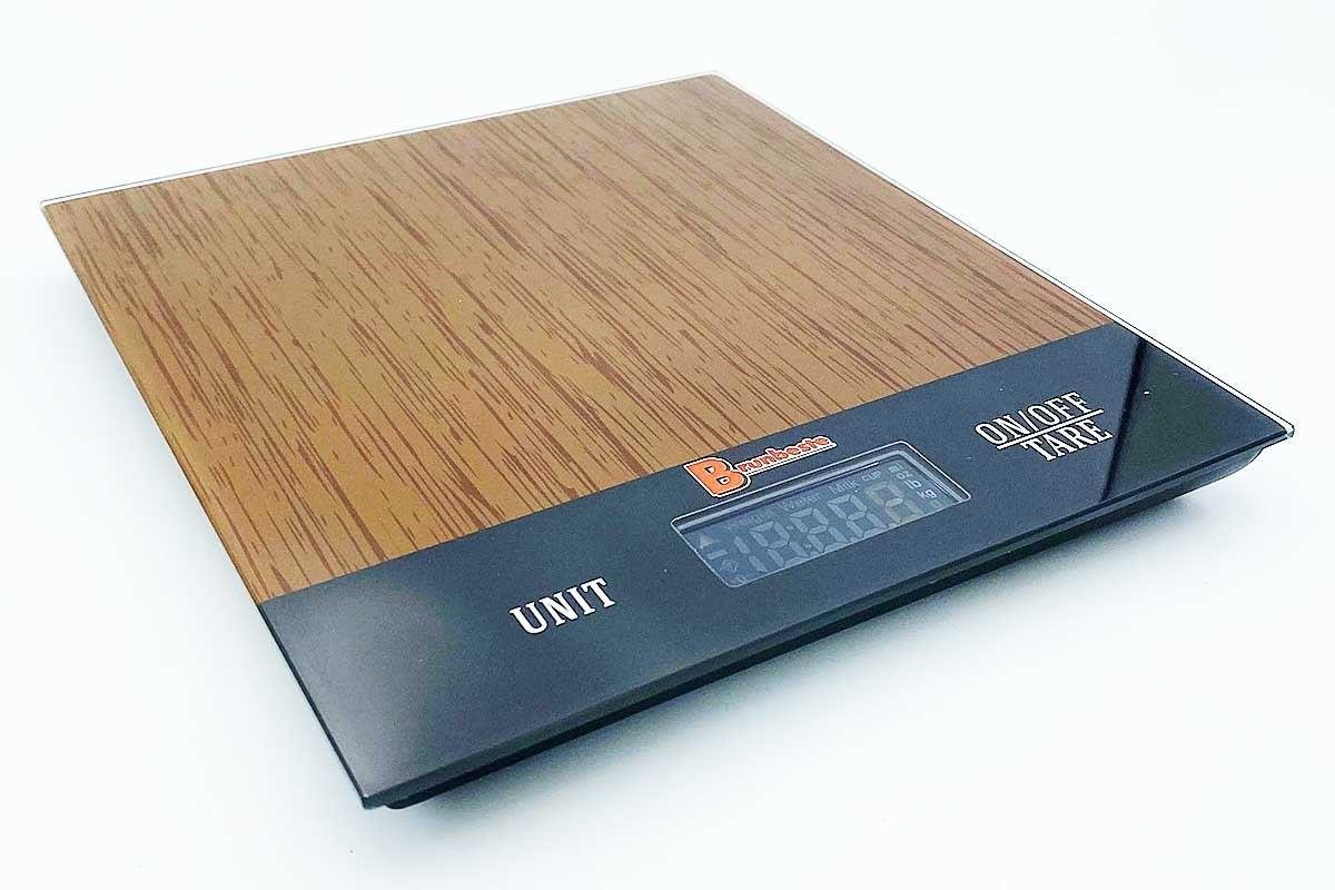 Elektronická skleněná LCD kuchyňská váha do 5 kg