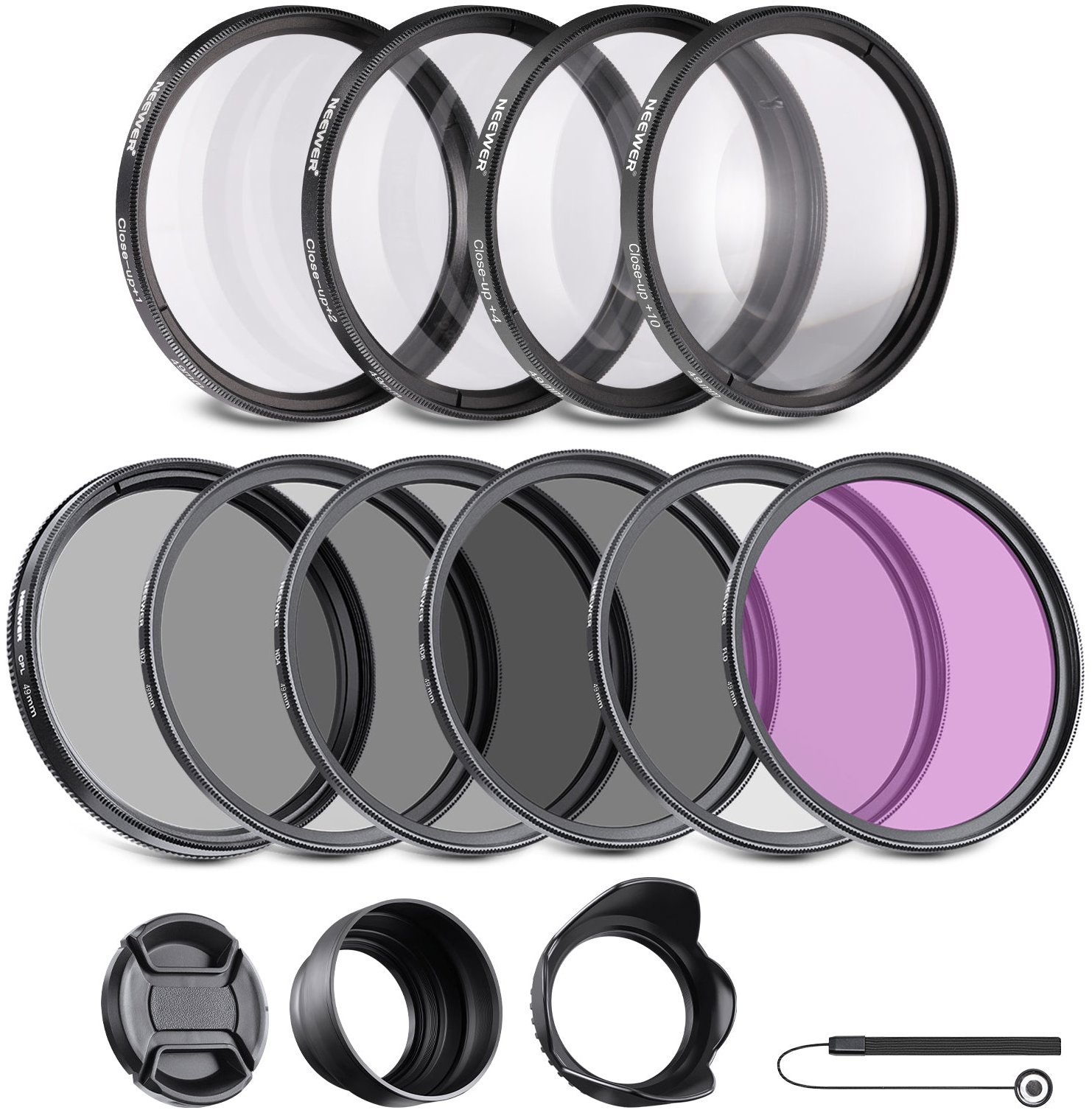 Neewer Sada příslušenství a Makro čoček 82 mm
