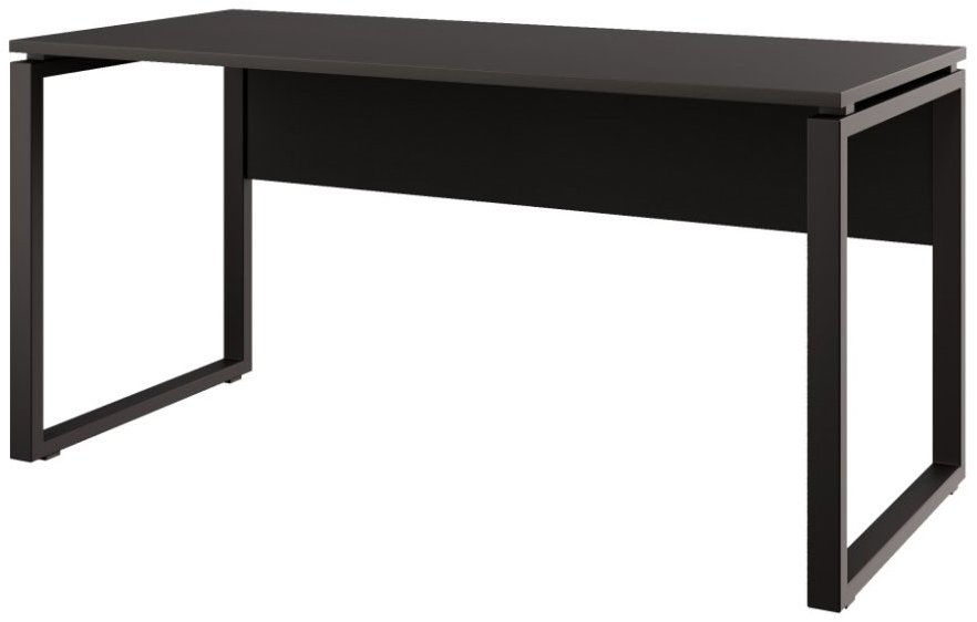 Psací stůl Gianni Premium v antracitové barvě