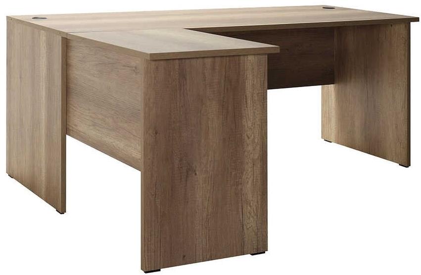 Rohový psací stůl PIONA v barvě tori