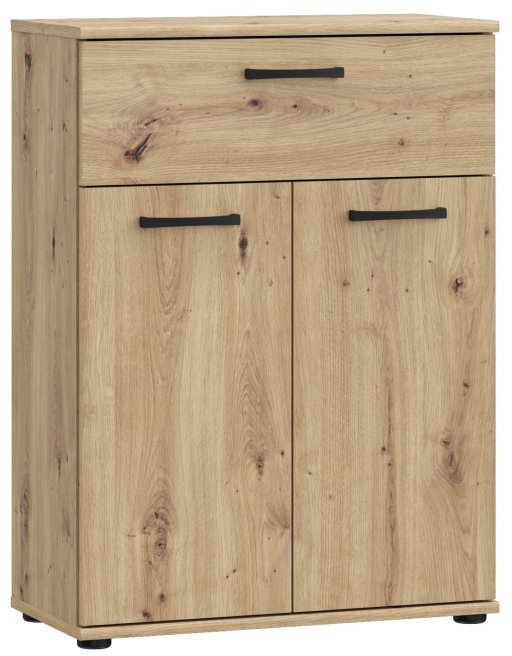Nejlevnější nábytek Dunanuej 1 se zásuvkou, dub artisan, 5 let záruka