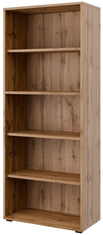 Regál vysoký NEJBY GIANNI PREMIUM v dekoru dub wotan