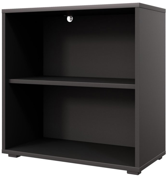 Regál nízký NEJBY GIANNI PREMIUM v antracitové barvě