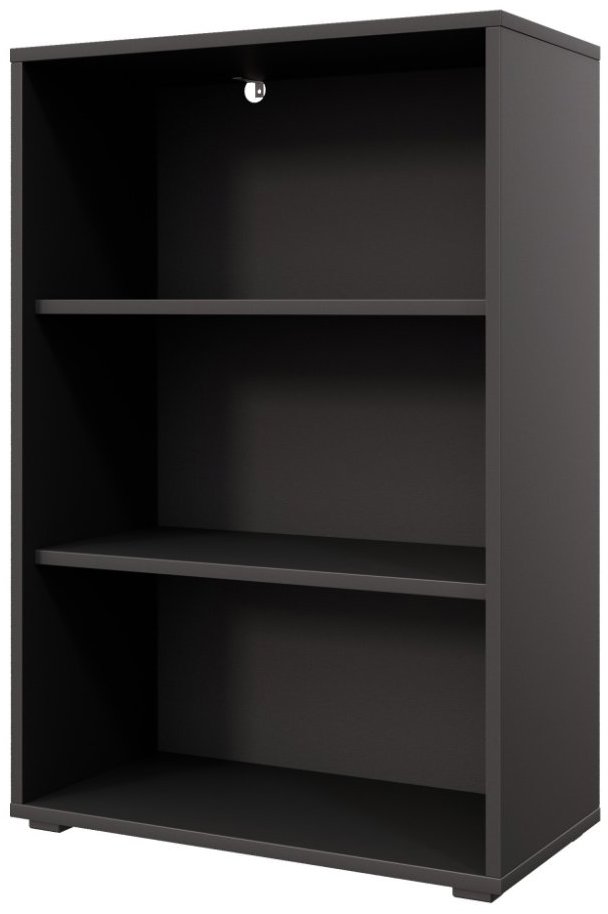 Regál střední NEJBY GIANNI PREMIUM v antracitové barvě