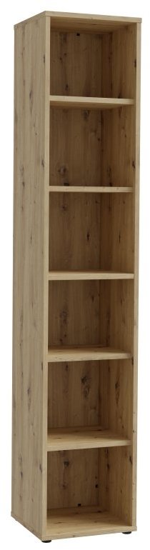 Úložný regál Inlo v dekoru dub artisan