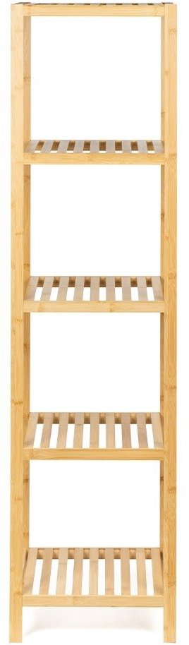 Bambusový regál Holna 5 pro úložné prostory