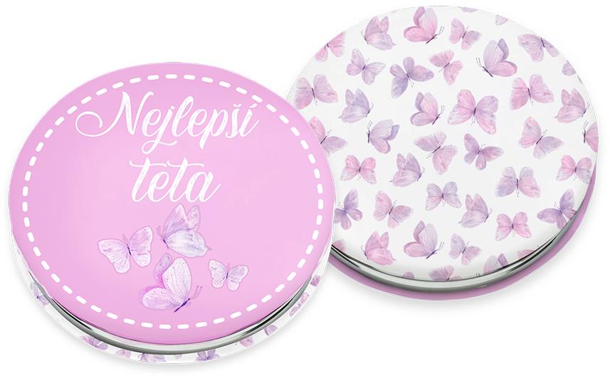 Nekupto Kapesní zrcátko Nejlepší teta V.I.P.
