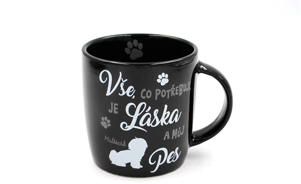 Nekupto Hrnek s potiskem Maltézák