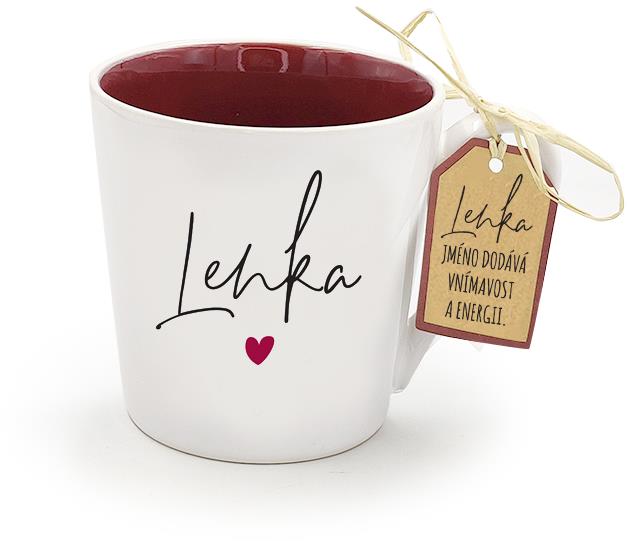 Nekupto Hrnek se jménem LENKA Original