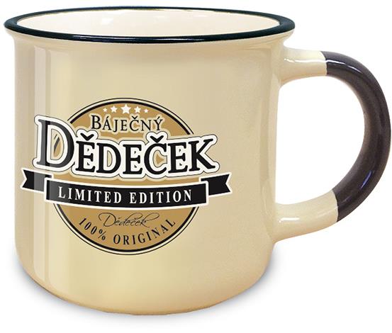 Nekupto Hrnek s potiskem Báječný dědeček Retro