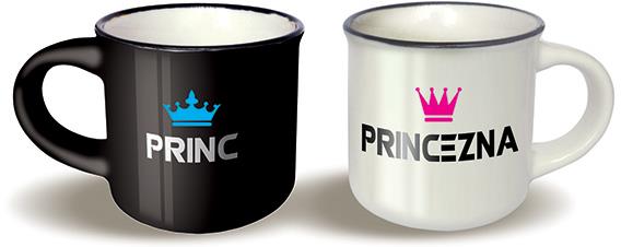 Nekupto Mini hrnečky pro pár Princ a Princezna