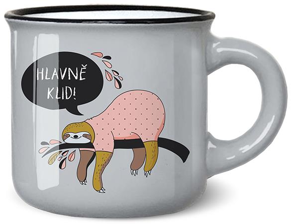 Nekupto Mini hrneček na kávu Hlavně klid!