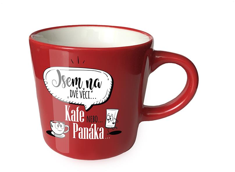 Nekupto Mini hrneček na kávu Jsem na dvě věci
