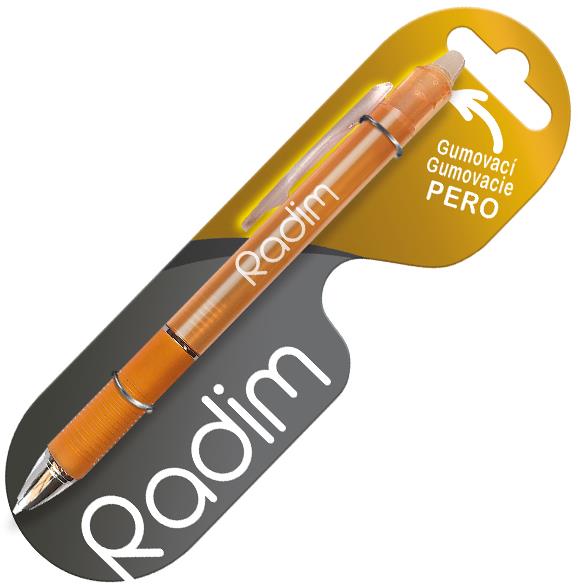 Propiska se jménem Radim gumovací