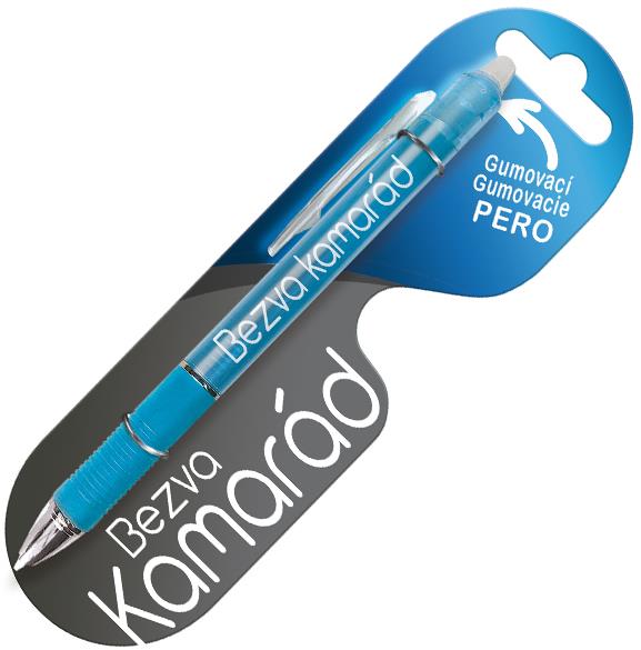 Propiska s potiskem Bezva kamarád gumovací