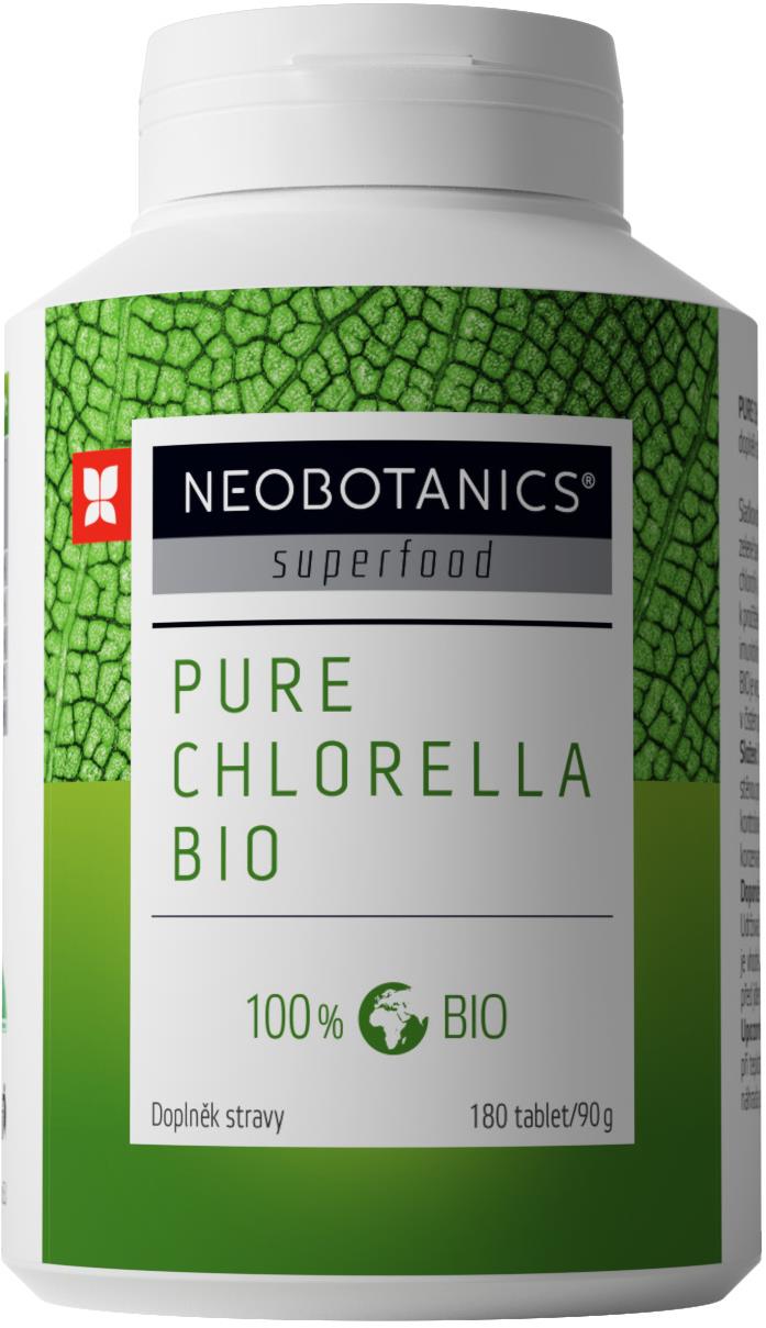 Neobotanics Chlorella pure bio (180 × 500 mg / tbl)