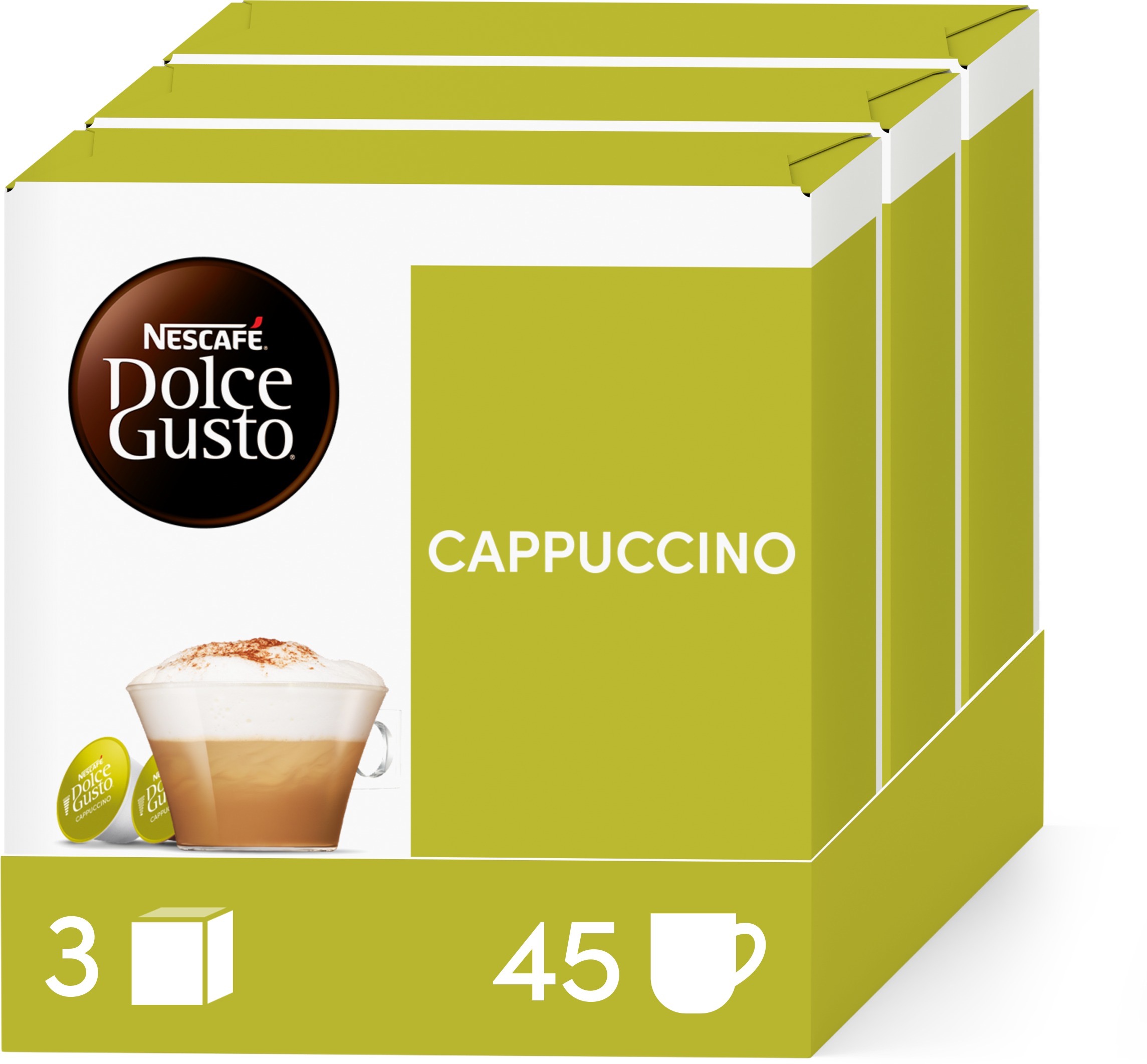 NESCAFÉ® Dolce Gusto® Cappuccino XXL - 90 kapslí (45 porcí)