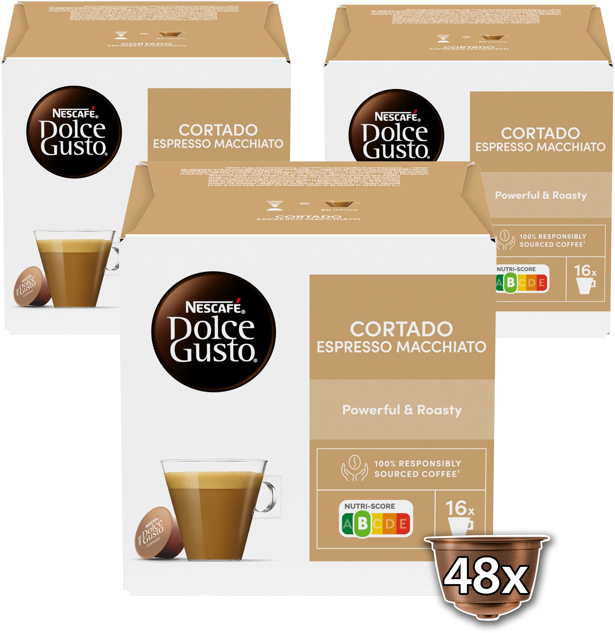 NESCAFÉ® Dolce Gusto® Cortado - 48 kapslí