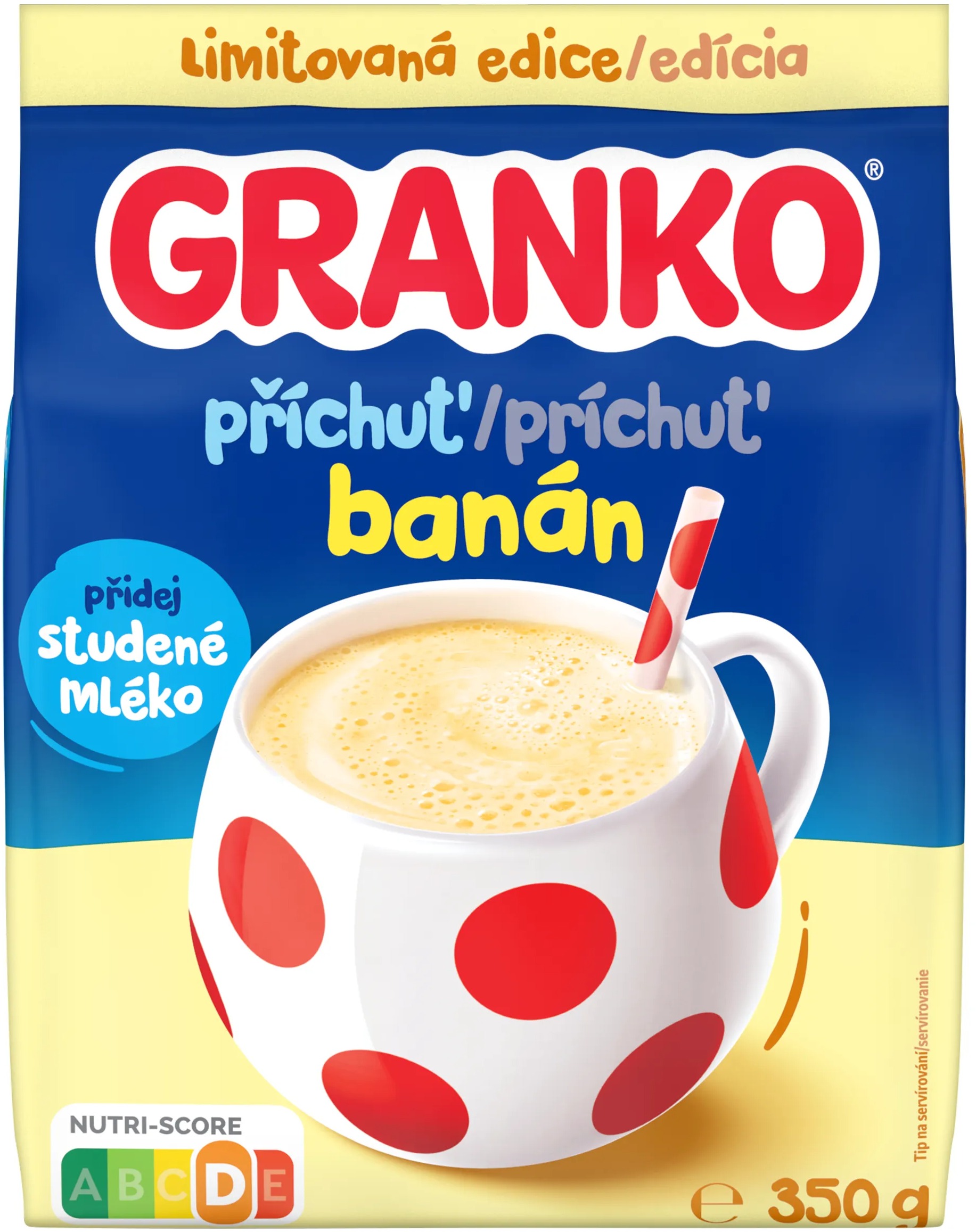 GRANKO Slazená rozpustná směs Banán 350 g