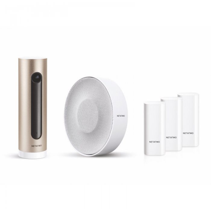 Netatmo Smart Indoor Camera + Siren + Sensors