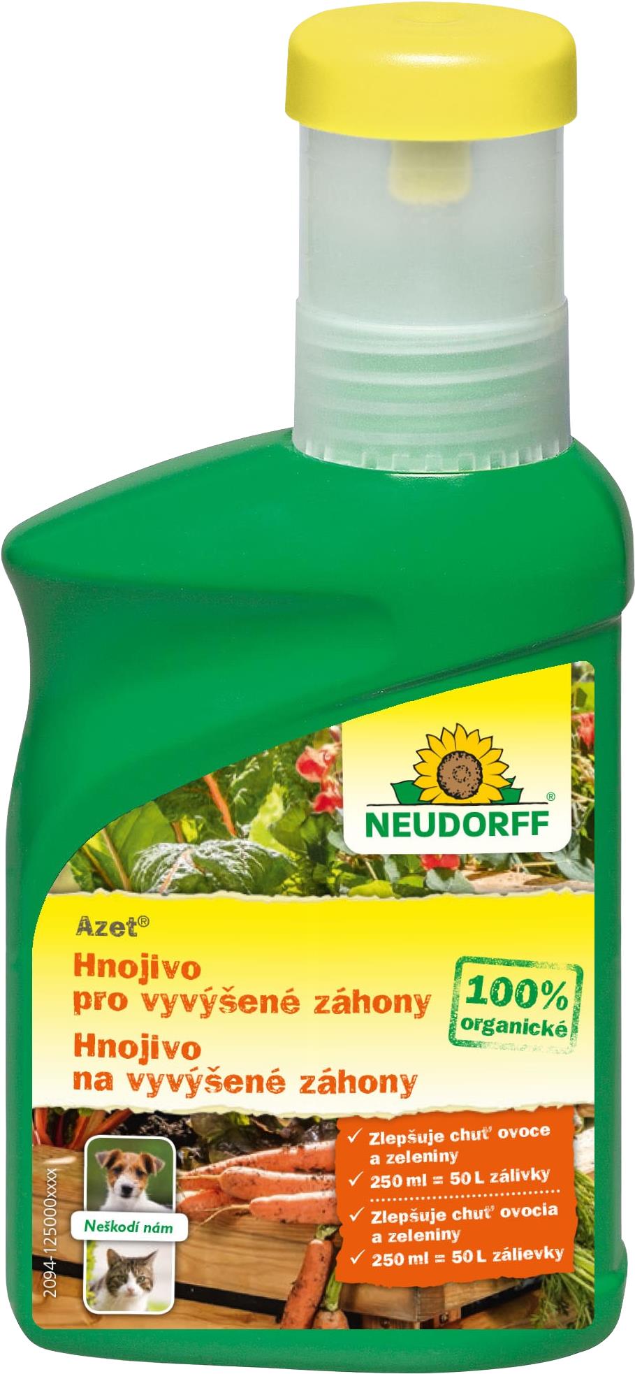 NEUDORFF Hnojivo AZET - pro vyvýšené záhony, 250 ml