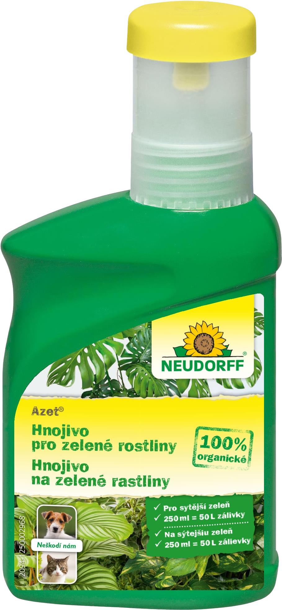 NEUDORFF Hnojivo AZET - pro zelené rostliny, 250 ml