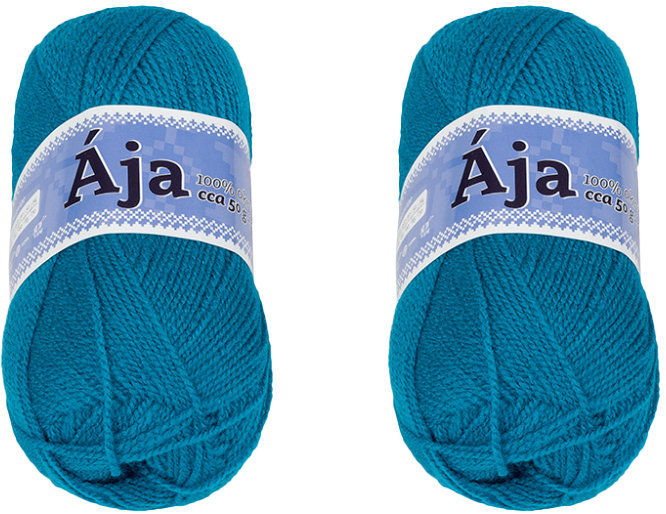 NGM SET 2 ks - Příze Ája 50 g - 926 modrá