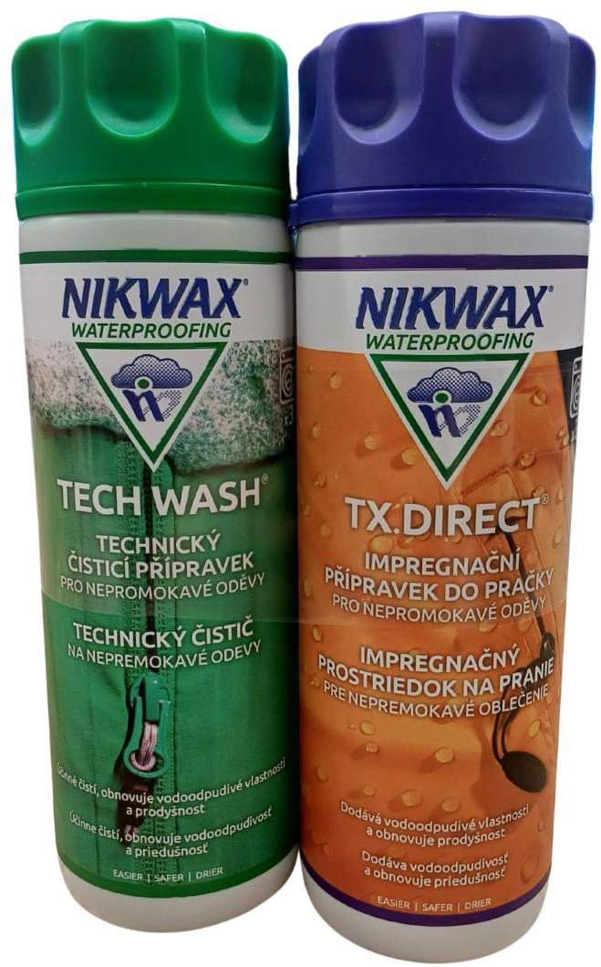 NIKWAX sada Tech Wash a TX.Direct