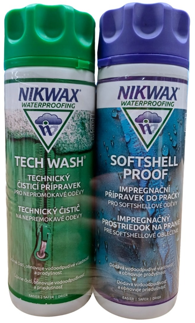 NIKWAX sada Tech Wash a Softshell Proof