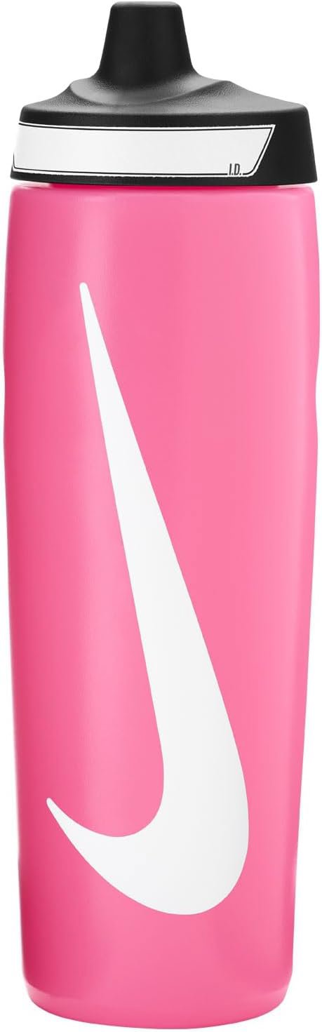 Fľaša NIKE REFUEL BOTTLE PINK GLOW BLACK WHITE