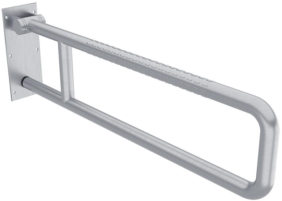Nimco Bezpečnostní madlo do koupelny a WC - 800 mm nerez nosnost 150 kg sklopné BMS 9080-10