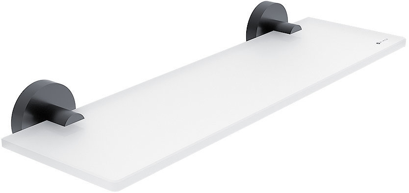 Nimco Police do koupelny a sprchy 40 cm – bez vrtání Unix černá UNC-13091B-40-90