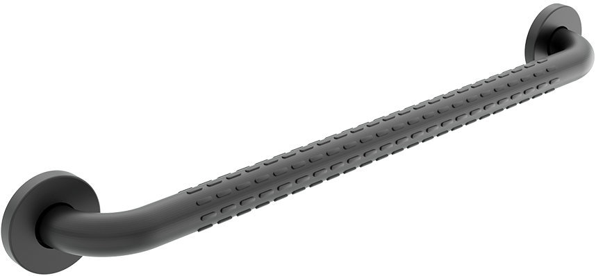 Nimco Bezpečnostní madlo do koupelny a WC černé – 60 cm nerez nosnost 150 kg BMC-9060-90