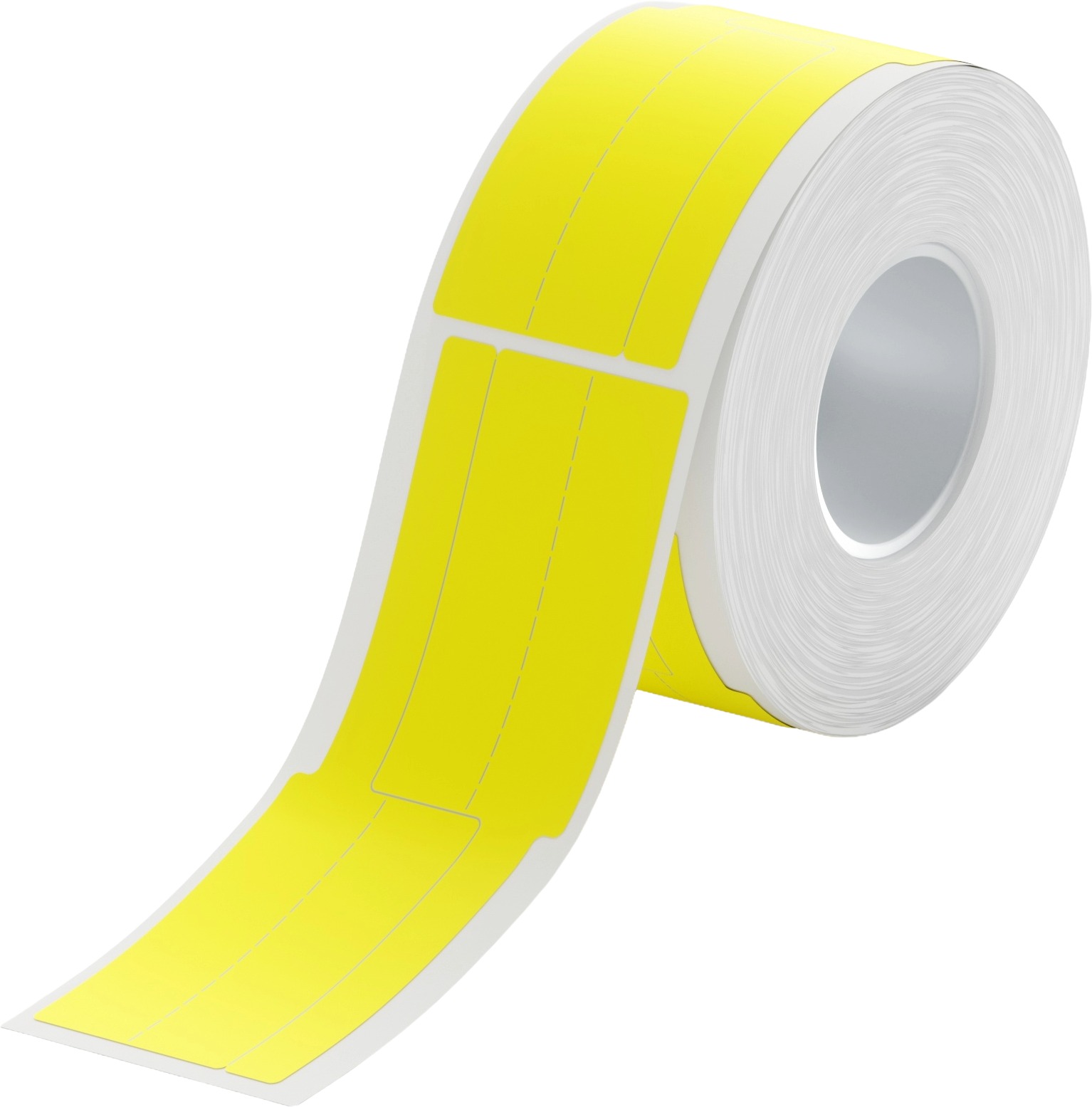 Niimbot štítky T 25x38mm + 38/2L 200ks Yellow, na kabel, pro tiskárny B