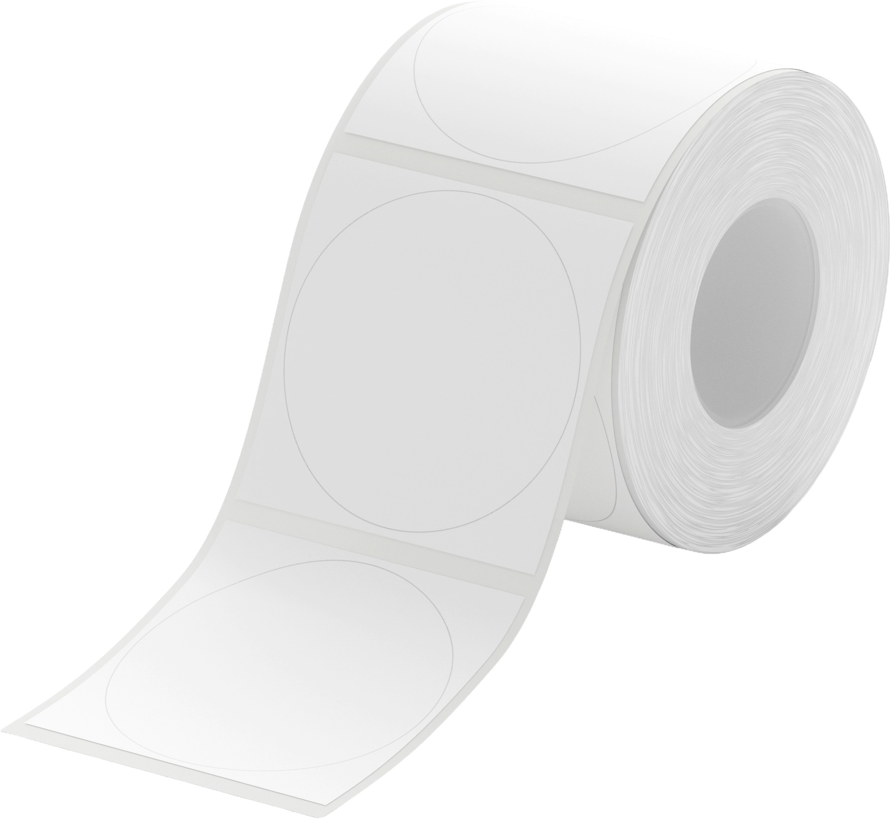 Niimbot štítky T 31x31mm 210ks kulaté, pro tiskárny B