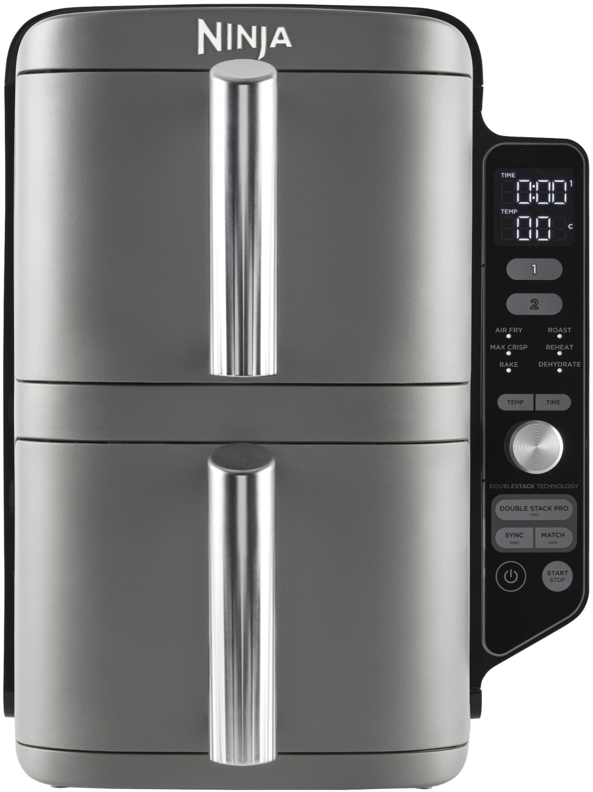 Ninja® SL400EU Double Stack XL, 9,5 l, šedá