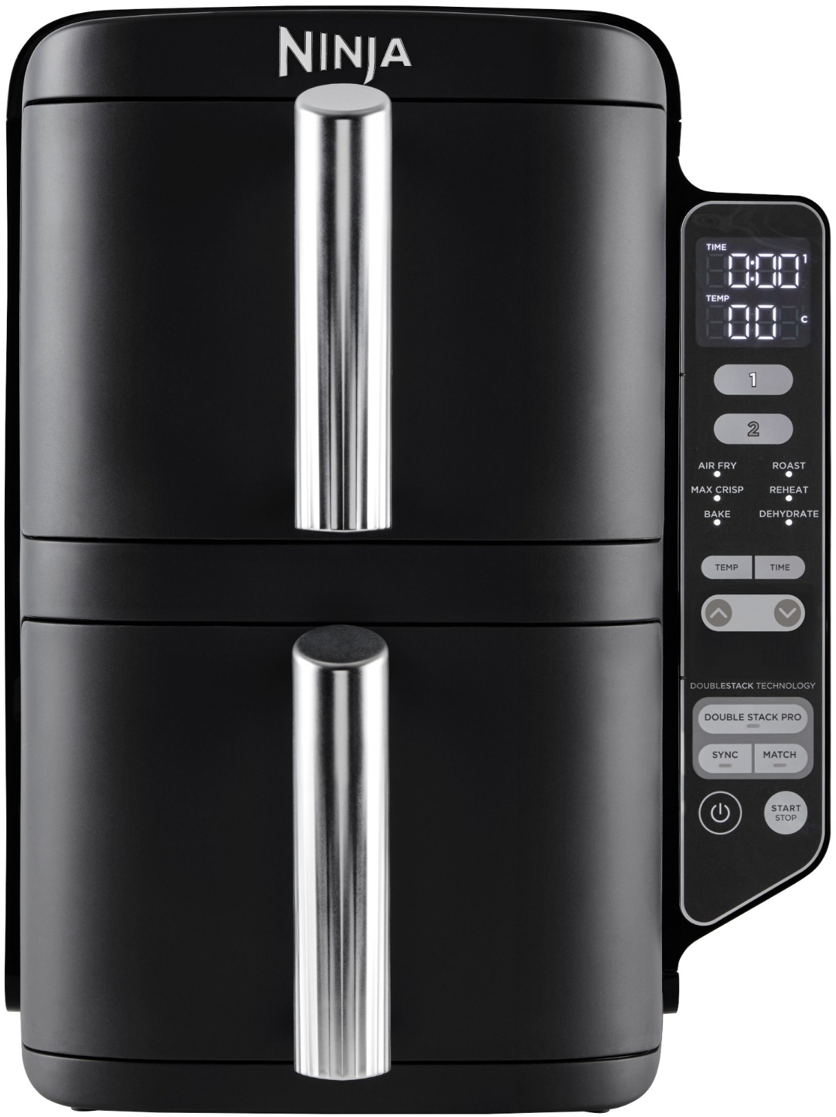 Ninja® SL300EU Double Stack, 7,6 l, černá