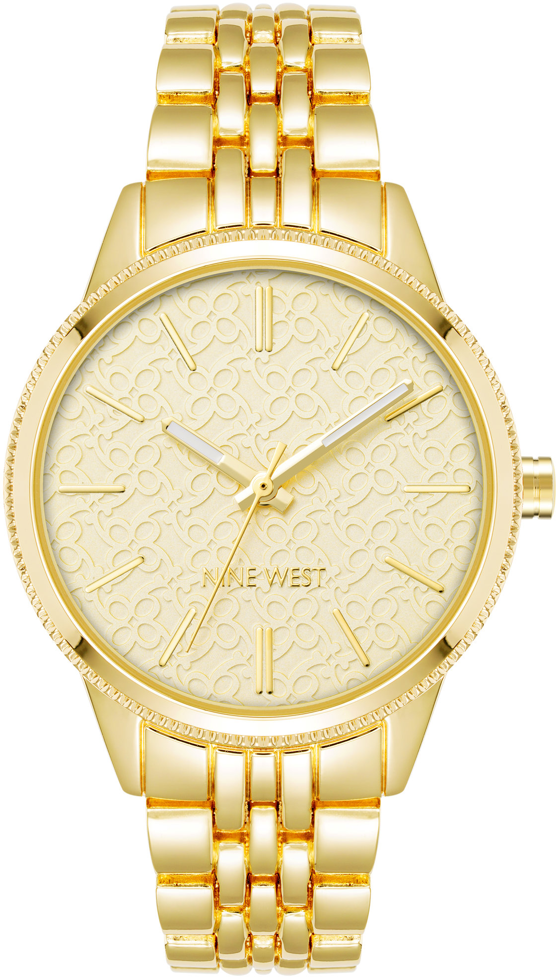 Nine West dámské hodinky kulaté NW/2896CHGB