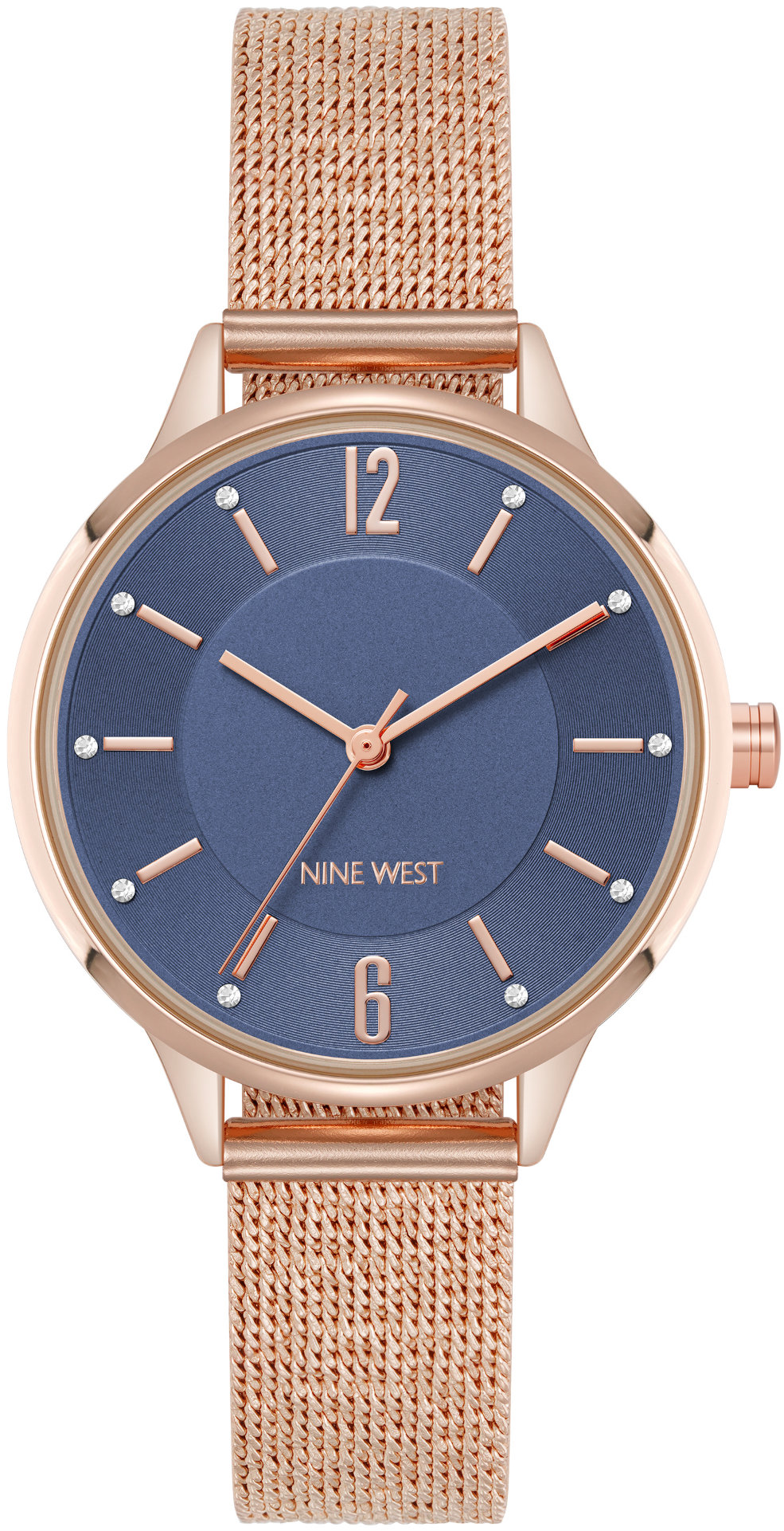 Nine West dámské hodinky kulaté NW/3304NVRG