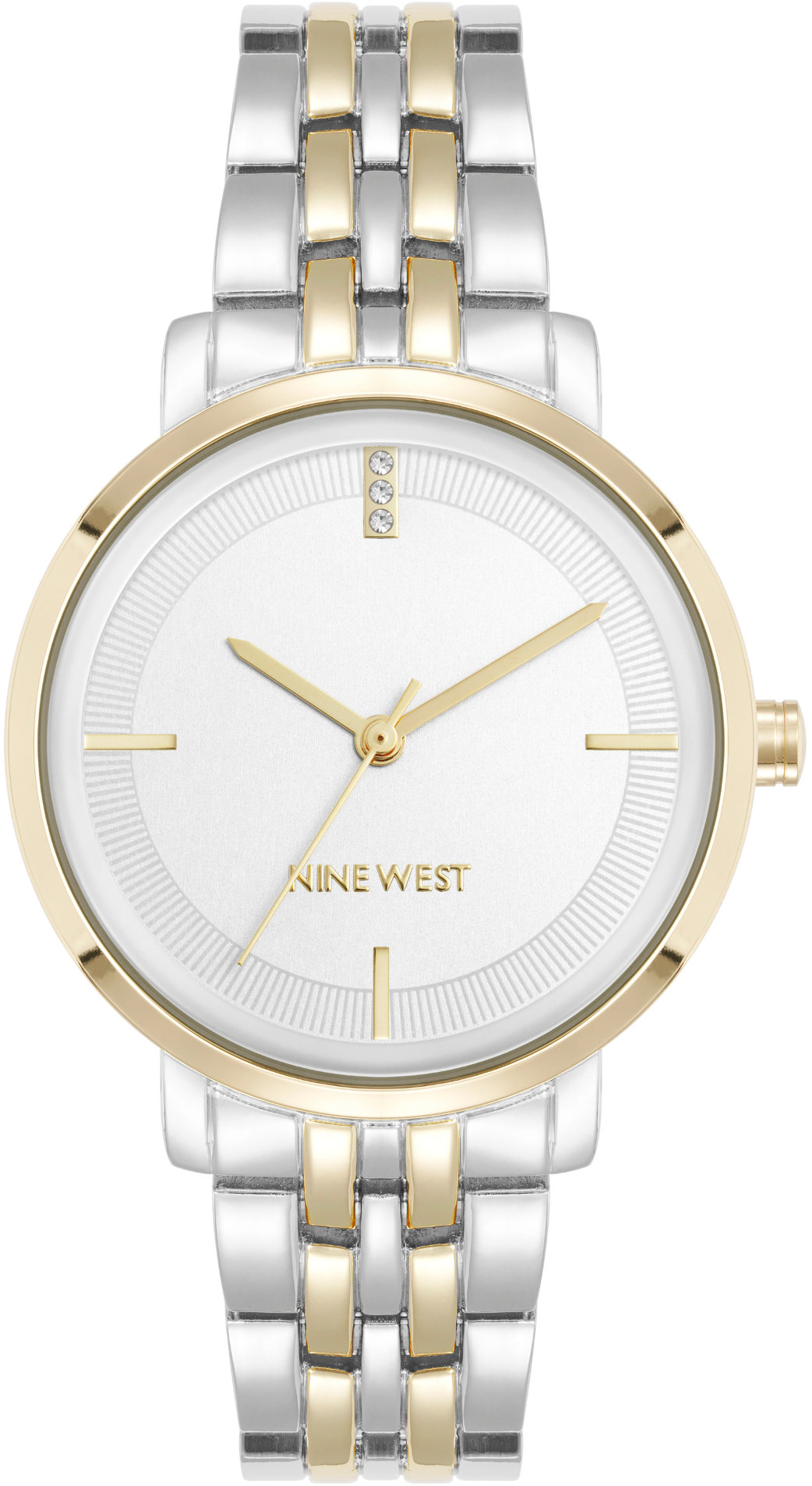 Nine West dámské hodinky kulaté NW/3333SVTT