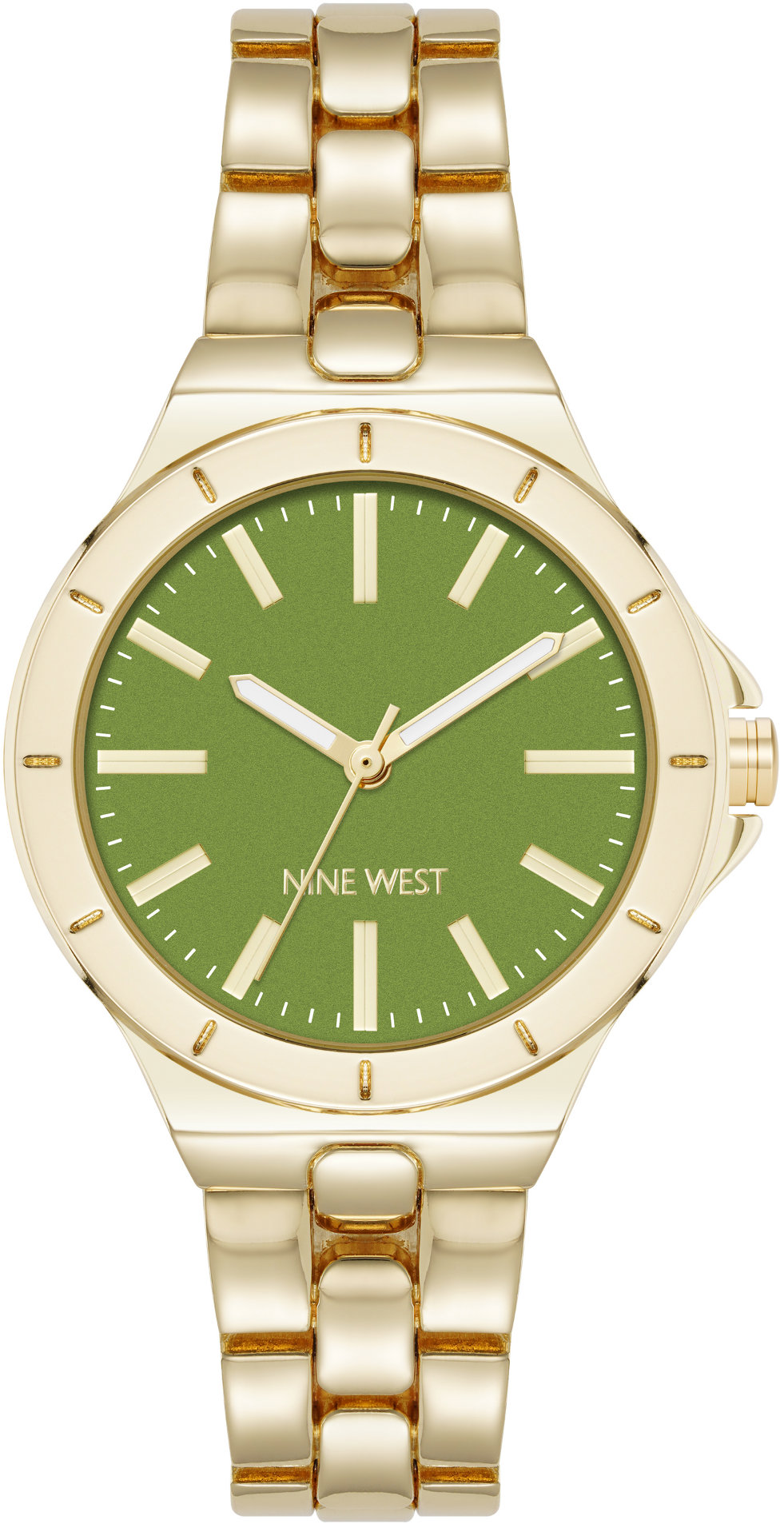 Nine West dámské hodinky kulaté NW/3324OLGB